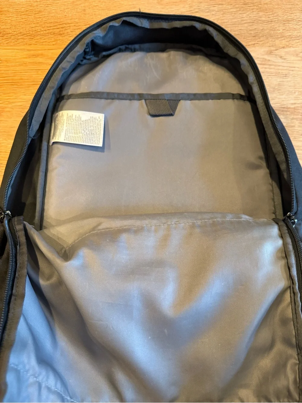 The North Face Jester Backpack in Black with Bungee Cord